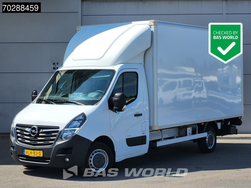 Opel Movano 145PK Laadklep Zijdeur Bakwagen LED Airco Cruise Euro6 Meubelbak Koffer 20m3 A/C Cruise control - Autoutilitară box: Foto 1 Opel Movano 145PK Laadklep Zijdeur Bakwagen LED Airco Cruise Euro6 Meubelbak Koffer 20m3 A/C Cruise control - Autoutilitară box: Foto 1