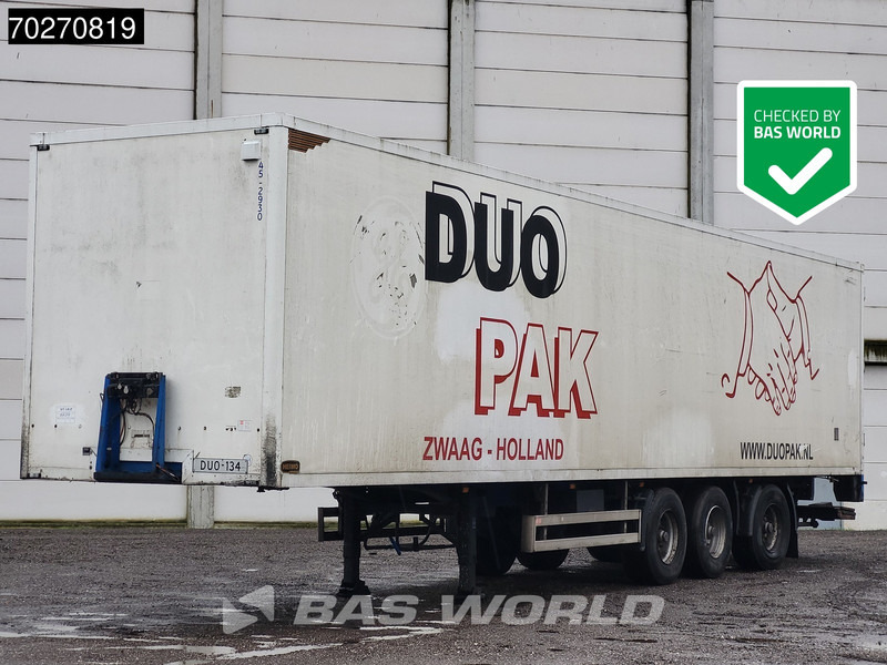 Pacton TBD339 3 axles Ladebordwande Lenkachse TÜV 01/26 Tailgate - Semiremorcă furgon: Foto 1 Pacton TBD339 3 axles Ladebordwande Lenkachse TÜV 01/26 Tailgate - Semiremorcă furgon: Foto 1