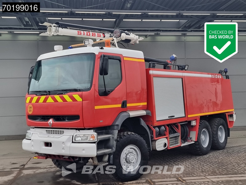 Renault 6X6 Renault-Thomas Sides Fire truck crew cabin Euro 2 - Autospeciala de stins incendii: Foto 1 Renault 6X6 Renault-Thomas Sides Fire truck crew cabin Euro 2 - Autospeciala de stins incendii: Foto 1