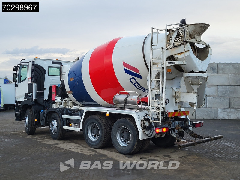 Renault C 380 C 8X4 9m3 Schwing Stetter mixer Steelsuspension Automatic Euro 6 - Autobetonieră: Foto 2 Renault C 380 C 8X4 9m3 Schwing Stetter mixer Steelsuspension Automatic Euro 6 - Autobetonieră: Foto 2