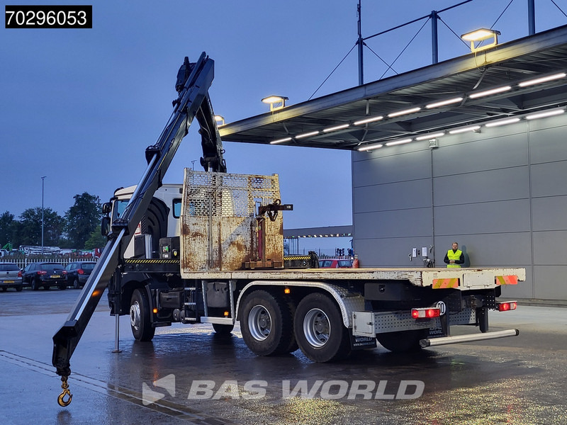 Renault C 430 6X4 HIAB 188 ES-3 X-HIDUO Crane Retarder Steelsuspension Big-Axle Euro 6 - Camion platformă, Camion cu macara: Foto 5 Renault C 430 6X4 HIAB 188 ES-3 X-HIDUO Crane Retarder Steelsuspension Big-Axle Euro 6 - Camion platformă, Camion cu macara: Foto 5