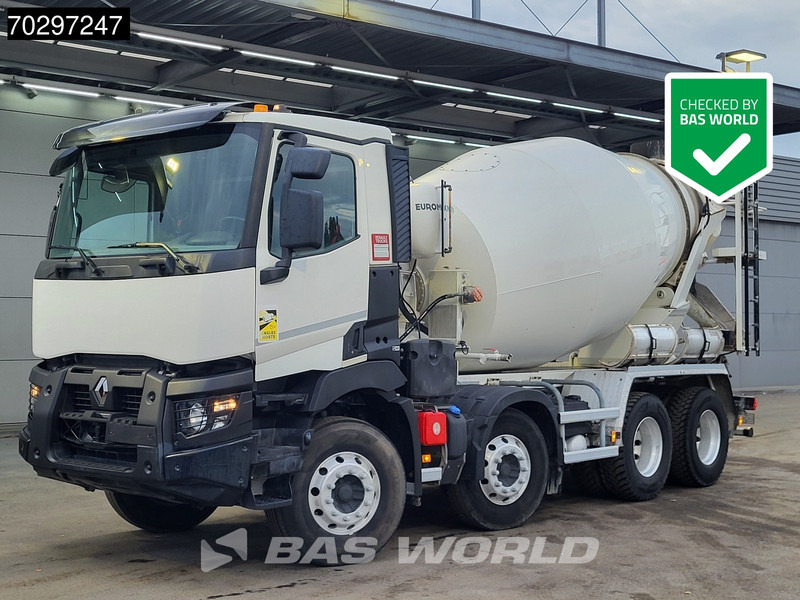 Renault C 430 8X4 9m3 Mixer Steelsuspension Automatic Euro 6 - Autobetonieră: Foto 1 Renault C 430 8X4 9m3 Mixer Steelsuspension Automatic Euro 6 - Autobetonieră: Foto 1