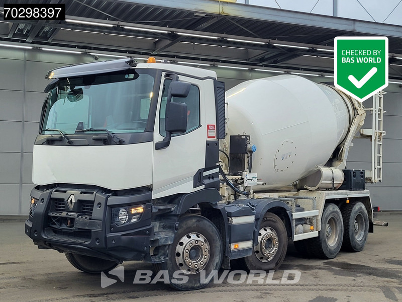 Renault C 430 8X4 9m3 Stetter Mixer Big-Axle Steelsuspension Automatic Euro 6 - Autobetonieră: Foto 1 Renault C 430 8X4 9m3 Stetter Mixer Big-Axle Steelsuspension Automatic Euro 6 - Autobetonieră: Foto 1