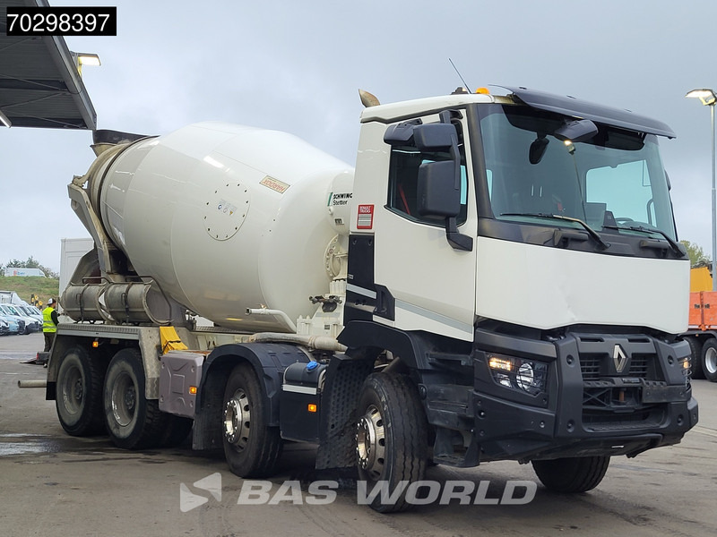 Renault C 430 8X4 9m3 Stetter Mixer Big-Axle Steelsuspension Automatic Euro 6 - Autobetonieră: Foto 3 Renault C 430 8X4 9m3 Stetter Mixer Big-Axle Steelsuspension Automatic Euro 6 - Autobetonieră: Foto 3