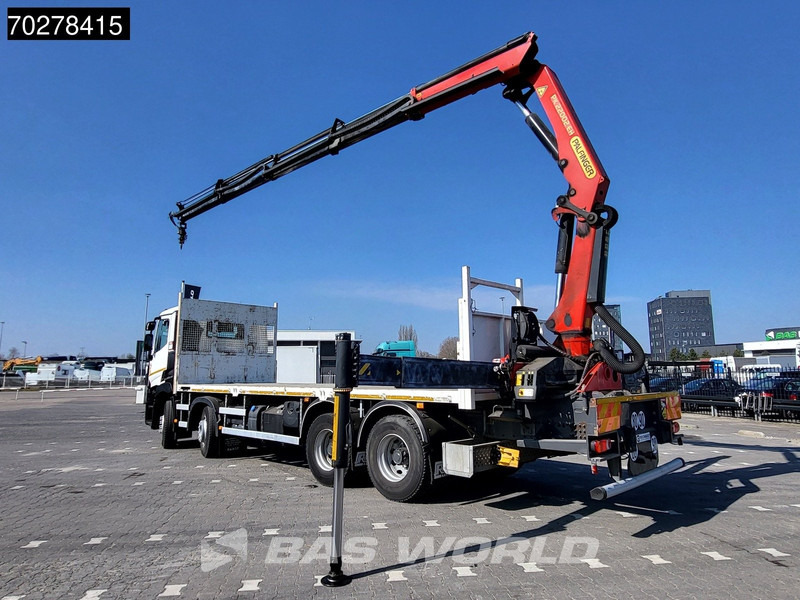 Renault C 430 8X4 Palfinger 22002 EH kran Crane Big-Axle steel suspension Euro 6 - Camion platformă, Camion cu macara: Foto 2 Renault C 430 8X4 Palfinger 22002 EH kran Crane Big-Axle steel suspension Euro 6 - Camion platformă, Camion cu macara: Foto 2