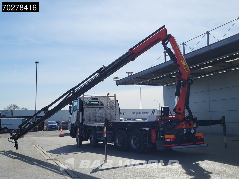 Renault C 430 8X4 Palfinger PK33002EH Kran Crane Big Axle Euro 6 - Camion platformă, Camion cu macara: Foto 5 Renault C 430 8X4 Palfinger PK33002EH Kran Crane Big Axle Euro 6 - Camion platformă, Camion cu macara: Foto 5