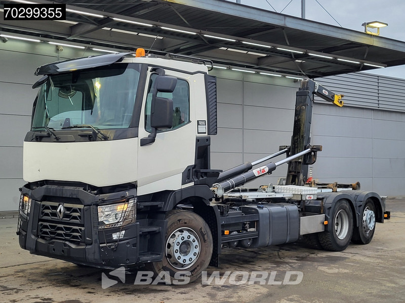 Renault C 460 6X2 20 tons Hyva 20-57-S containersystem Lift+steering Axle Automatic LED - Camion cu cârlig: Foto 3 Renault C 460 6X2 20 tons Hyva 20-57-S containersystem Lift+steering Axle Automatic LED - Camion cu cârlig: Foto 3