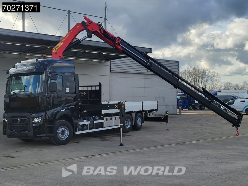 Renault C 480 6X2 NEW! Palfinger PK41002 EH Crane Kran ACC Euro 6 - Camion platformă, Camion cu macara: Foto 5 Renault C 480 6X2 NEW! Palfinger PK41002 EH Crane Kran ACC Euro 6 - Camion platformă, Camion cu macara: Foto 5
