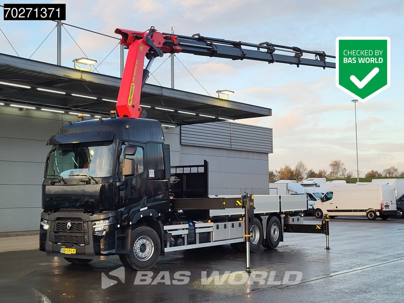 Renault C 480 6X2 NEW! Palfinger PK41002 EH Crane Kran ACC Euro 6 - Camion platformă, Camion cu macara: Foto 1 Renault C 480 6X2 NEW! Palfinger PK41002 EH Crane Kran ACC Euro 6 - Camion platformă, Camion cu macara: Foto 1