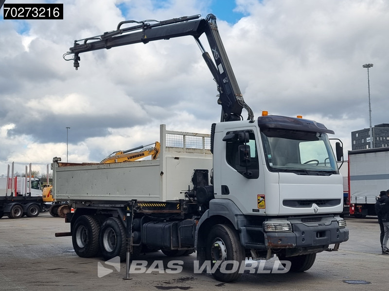 Renault Kerax 360 6X4 Hiab 144 B-2 Hiduo Kran Manual Big-Axle Steelsuspension Euro 3 - Camion basculantă, Camion cu macara: Foto 3 Renault Kerax 360 6X4 Hiab 144 B-2 Hiduo Kran Manual Big-Axle Steelsuspension Euro 3 - Camion basculantă, Camion cu macara: Foto 3