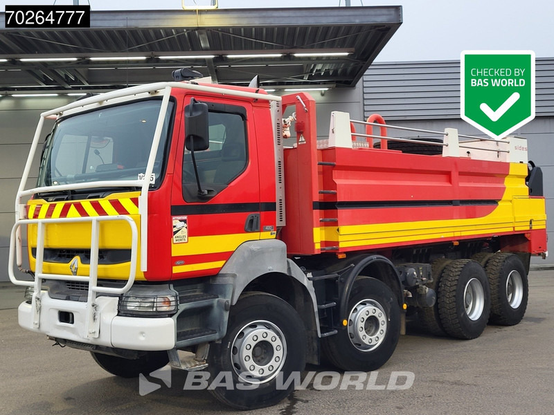 Renault Kerax 410 8X4 Telma Sides CCF 6000 Big-Axle Steelsuspension Euro 3 - Autospeciala de stins incendii: Foto 1 Renault Kerax 410 8X4 Telma Sides CCF 6000 Big-Axle Steelsuspension Euro 3 - Autospeciala de stins incendii: Foto 1