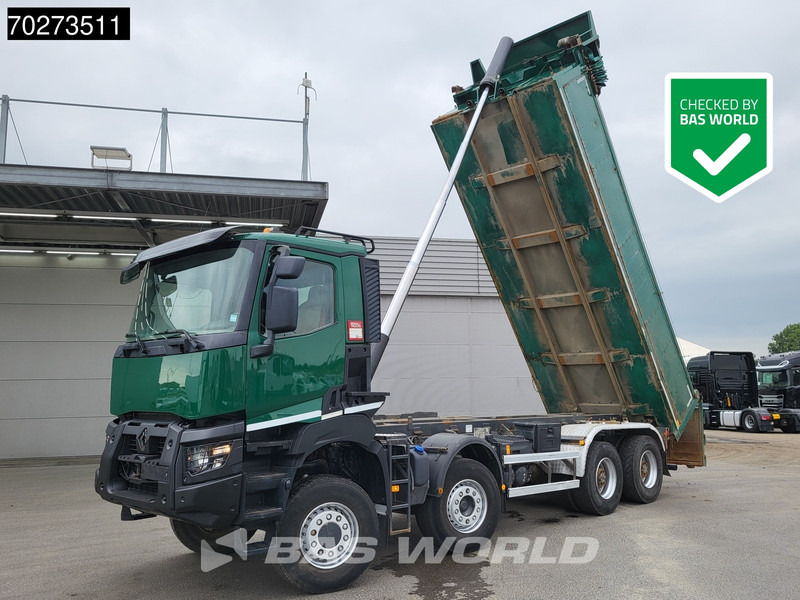 Camion basculantă Renault Kerax 460 8X6 15m3 WAF tipper 8x6 Manual Steel suspension Euro 6: Foto 1