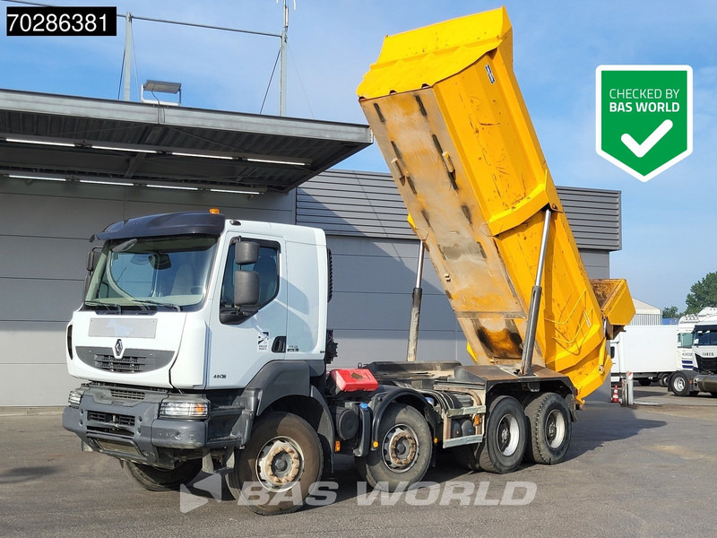 Renault Kerax 480 8X4 16m3 tipper Retarder Optibrake+ Big-Axle Steelsuspension Euro 5 - Camion basculantă: Foto 1 Renault Kerax 480 8X4 16m3 tipper Retarder Optibrake+ Big-Axle Steelsuspension Euro 5 - Camion basculantă: Foto 1