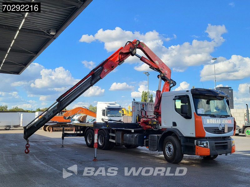 Renault Premium 370 6X2 Fassi F330B.23 Kran Crane Manual Big-Axle Lift-Axle Euro 4 - Camion platformă, Camion cu macara: Foto 5 Renault Premium 370 6X2 Fassi F330B.23 Kran Crane Manual Big-Axle Lift-Axle Euro 4 - Camion platformă, Camion cu macara: Foto 5