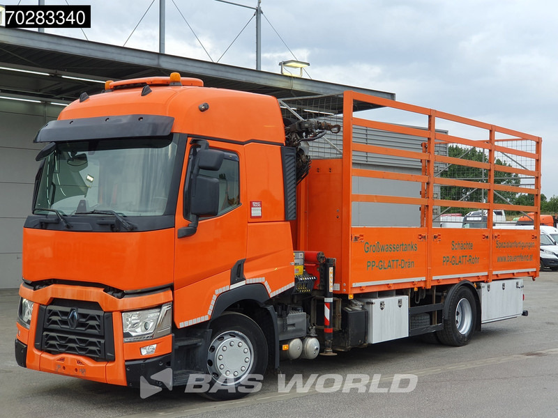 Renault T 380 4X2 Palfinger PK18002-EH Kran Crane Retarder Standklima Euro 6 - Camion platformă, Camion cu macara: Foto 2 Renault T 380 4X2 Palfinger PK18002-EH Kran Crane Retarder Standklima Euro 6 - Camion platformă, Camion cu macara: Foto 2