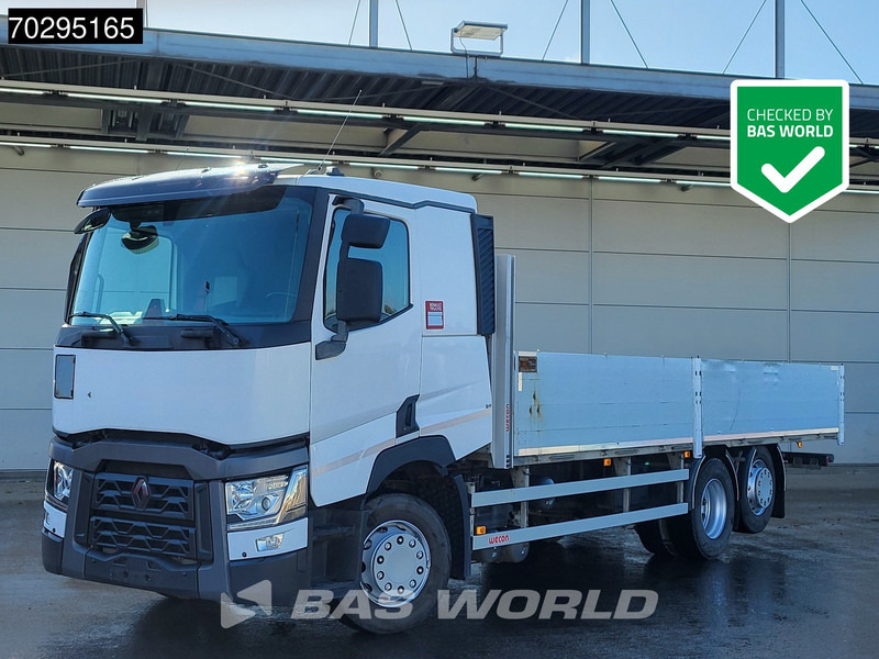 Renault T 440 6X2 750cm box Lift-Axle Automatic ADR Euro 6 - Camion platformă: Foto 1 Renault T 440 6X2 750cm box Lift-Axle Automatic ADR Euro 6 - Camion platformă: Foto 1