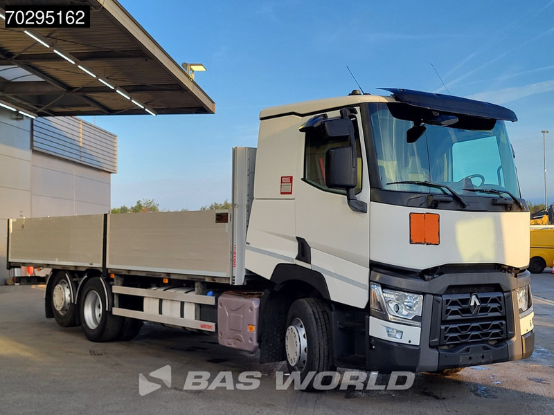 Renault T 440 6X2 750cm open box forklift preparation ADR Automatic Lift-Axle Euro 6 - Camion platformă: Foto 3 Renault T 440 6X2 750cm open box forklift preparation ADR Automatic Lift-Axle Euro 6 - Camion platformă: Foto 3
