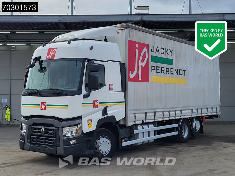 Renault T 480 6X2 Curtainsides Lift + steering axle Automatic Euro 6 - Camion cu prelată: Foto 1 Renault T 480 6X2 Curtainsides Lift + steering axle Automatic Euro 6 - Camion cu prelată: Foto 1