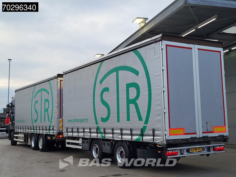 Renault T 480 6X2 NL-Truck combi Liftaxle 1500kg Ladebordwand Euro 6 - Camion cu prelată: Foto 2 Renault T 480 6X2 NL-Truck combi Liftaxle 1500kg Ladebordwand Euro 6 - Camion cu prelată: Foto 2
