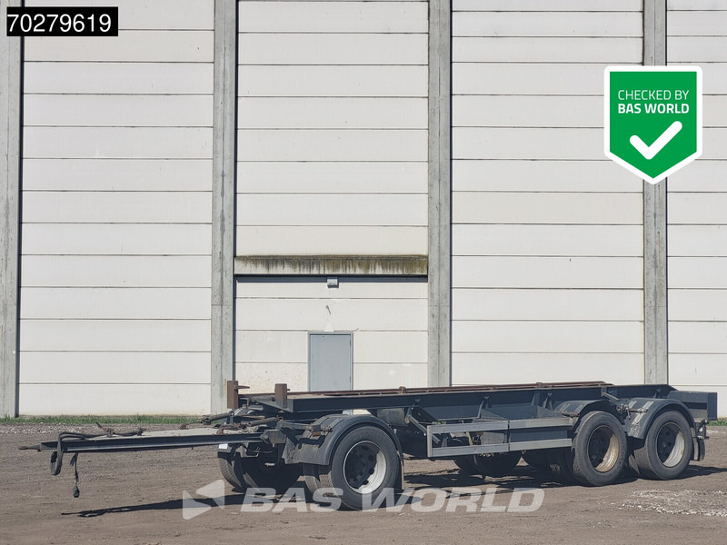 Remorcă transport containere/ Swap body Renders RAC 10.18 Liftachse: Foto 1
