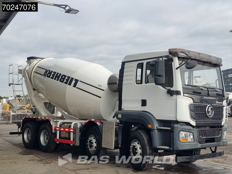 SHACMAN 8x4 EURO 6 8X4 NEW! 8m3 Liebherr Mixer Big-Axle Steel Suspension - Autobetonieră: Foto 3 SHACMAN 8x4 EURO 6 8X4 NEW! 8m3 Liebherr Mixer Big-Axle Steel Suspension - Autobetonieră: Foto 3