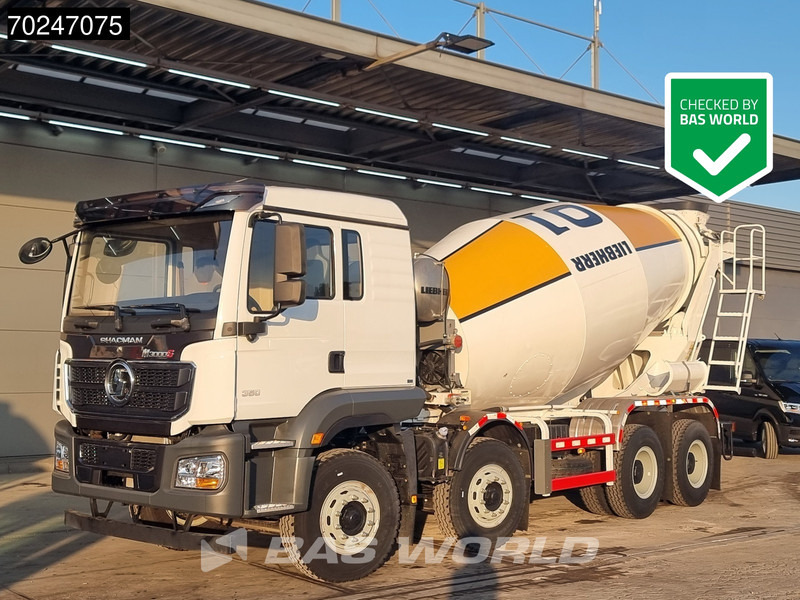 SHACMAN M3000 S 8X4 NEW! 8m3 Liebherr Mixer Big-Axle Steelsuspension - Autobetonieră: Foto 1 SHACMAN M3000 S 8X4 NEW! 8m3 Liebherr Mixer Big-Axle Steelsuspension - Autobetonieră: Foto 1