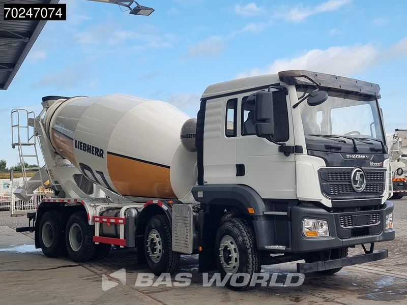 SHACMAN M3000 S 8X4 NEW! 8m3 Liebherr Mixer Big-Axle Steelsuspension - Autobetonieră: Foto 3 SHACMAN M3000 S 8X4 NEW! 8m3 Liebherr Mixer Big-Axle Steelsuspension - Autobetonieră: Foto 3