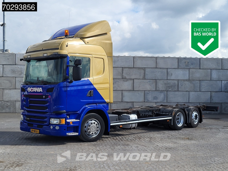 Scania G410 6X2 NL-Truck BDF Retarder Lift-steering axle Hydraulic ACC Euro 6 - Camion transport containere/ Swap body: Foto 1 Scania G410 6X2 NL-Truck BDF Retarder Lift-steering axle Hydraulic ACC Euro 6 - Camion transport containere/ Swap body: Foto 1