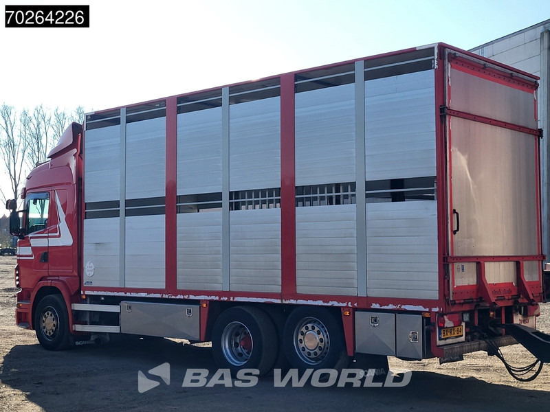 Scania G420 6X2 Van Dijk Cattle transport Liftable floor Lift-Asche Euro 5 - Camion furgon: Foto 2 Scania G420 6X2 Van Dijk Cattle transport Liftable floor Lift-Asche Euro 5 - Camion furgon: Foto 2