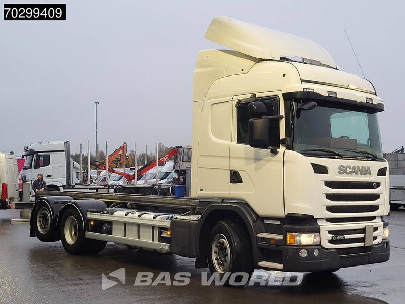 Scania G450 G 6X2 Full air suspension Automatic Lift+steering Axle Euro 6 - Camion transport containere/ Swap body: Foto 3 Scania G450 G 6X2 Full air suspension Automatic Lift+steering Axle Euro 6 - Camion transport containere/ Swap body: Foto 3