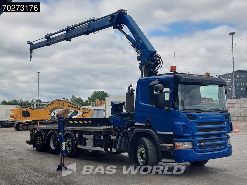 Scania P380 8X2 Hiab 211 EP-3 HIPRO Kran VDL S-20-6200 Lift-Lenkachse Euro 5 - Camion cu cârlig, Camion cu macara: Foto 3 Scania P380 8X2 Hiab 211 EP-3 HIPRO Kran VDL S-20-6200 Lift-Lenkachse Euro 5 - Camion cu cârlig, Camion cu macara: Foto 3