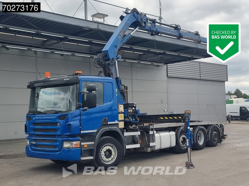 Scania P380 8X2 Hiab 211 EP-3 HIPRO Kran VDL S-20-6200 Lift-Lenkachse Euro 5 - Camion cu cârlig, Camion cu macara: Foto 1 Scania P380 8X2 Hiab 211 EP-3 HIPRO Kran VDL S-20-6200 Lift-Lenkachse Euro 5 - Camion cu cârlig, Camion cu macara: Foto 1
