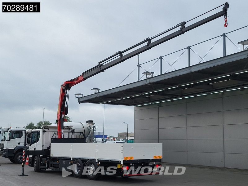 Scania P410 6X2 NEW! Palfinger PK24-001 SLD 5 Kran Crane Retarder Lift+steering axle - Camion platformă, Camion cu macara: Foto 2 Scania P410 6X2 NEW! Palfinger PK24-001 SLD 5 Kran Crane Retarder Lift+steering axle - Camion platformă, Camion cu macara: Foto 2