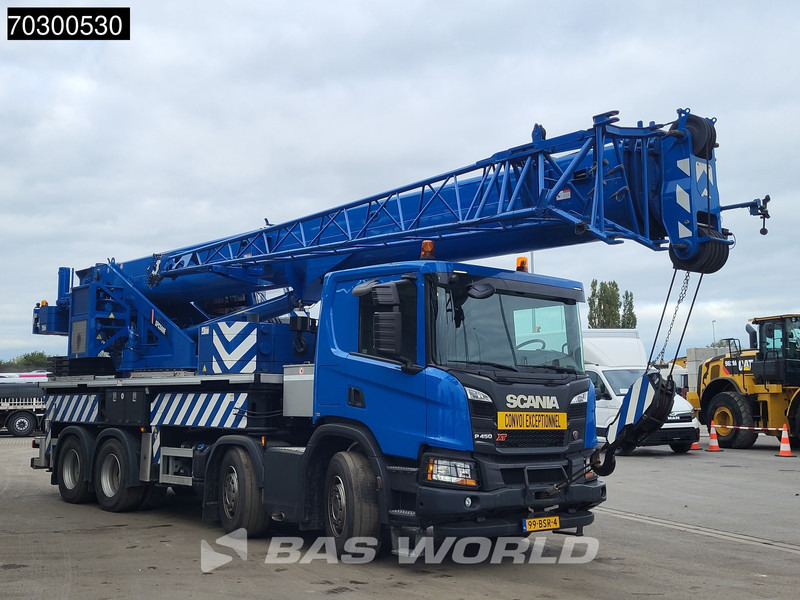 Scania P450 P 8X4 Palfinger/SANY SPC500E Telescopic Crane Retarder Navi Automatic Euro 6 - Camion cu macara: Foto 3 Scania P450 P 8X4 Palfinger/SANY SPC500E Telescopic Crane Retarder Navi Automatic Euro 6 - Camion cu macara: Foto 3