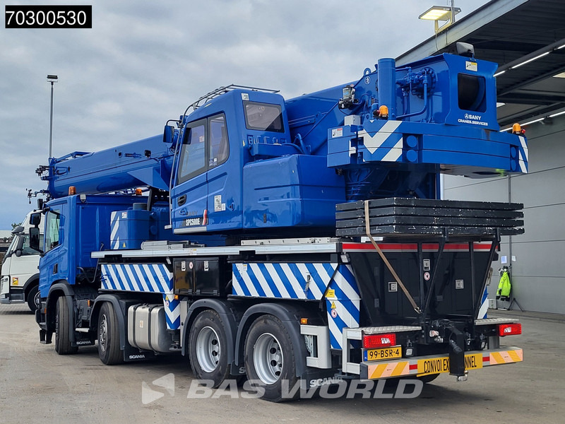 Scania P450 P 8X4 Palfinger/SANY SPC500E Telescopic Crane Retarder Navi Automatic Euro 6 - Camion cu macara: Foto 2 Scania P450 P 8X4 Palfinger/SANY SPC500E Telescopic Crane Retarder Navi Automatic Euro 6 - Camion cu macara: Foto 2