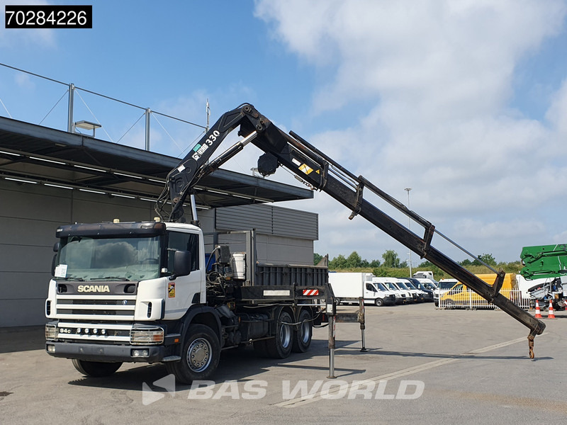 Scania P94 6X4 Hiab 330-4 Kran Crane 9m3 tipper Manual Steelsuspension Euro 3 - Camion basculantă, Camion cu macara: Foto 5 Scania P94 6X4 Hiab 330-4 Kran Crane 9m3 tipper Manual Steelsuspension Euro 3 - Camion basculantă, Camion cu macara: Foto 5