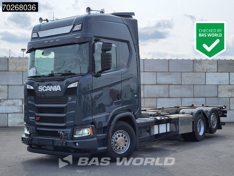 Scania S540 6X2 Retarder Euro 6 ACC Navi ADR Euro 6 - Camion transport containere/ Swap body: Foto 1 Scania S540 6X2 Retarder Euro 6 ACC Navi ADR Euro 6 - Camion transport containere/ Swap body: Foto 1