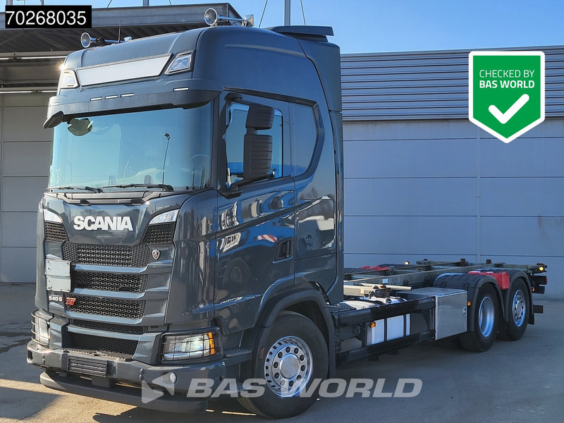 Scania S540 6X2 Retarder Full Air CS20H LED Euro 6 - Camion transport containere/ Swap body: Foto 1 Scania S540 6X2 Retarder Full Air CS20H LED Euro 6 - Camion transport containere/ Swap body: Foto 1