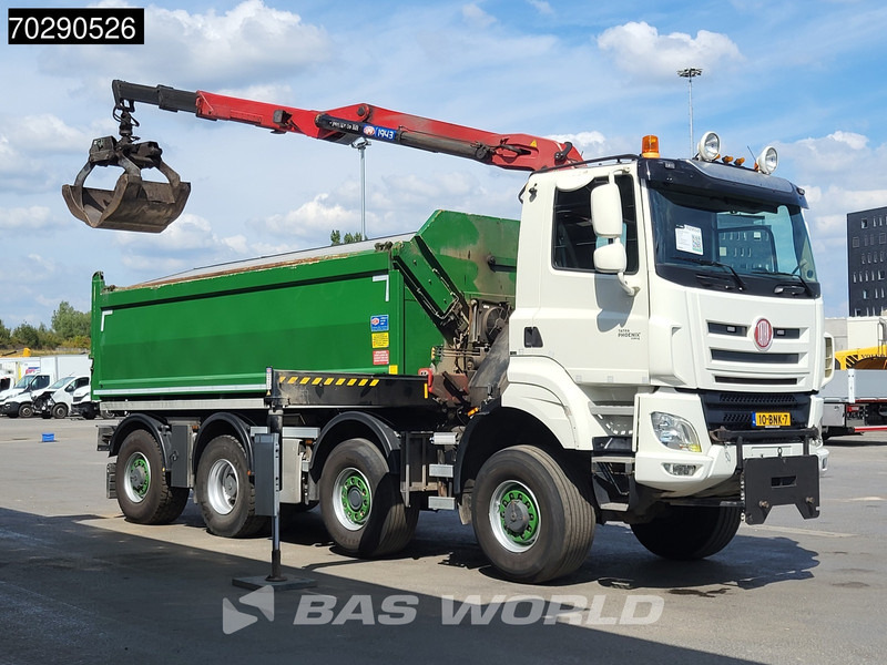Tatra Tatra Phoenix 8P6R43/Phoenix 8X8 NL-Truck HMF 1943Z Crane 17m3 HSW Big-Axle Steering-Axle 8x8 Automatic Euro 6 - Camion basculantă, Camion cu macara: Foto 3 Tatra Tatra Phoenix 8P6R43/Phoenix 8X8 NL-Truck HMF 1943Z Crane 17m3 HSW Big-Axle Steering-Axle 8x8 Automatic Euro 6 - Camion basculantă, Camion cu macara: Foto 3