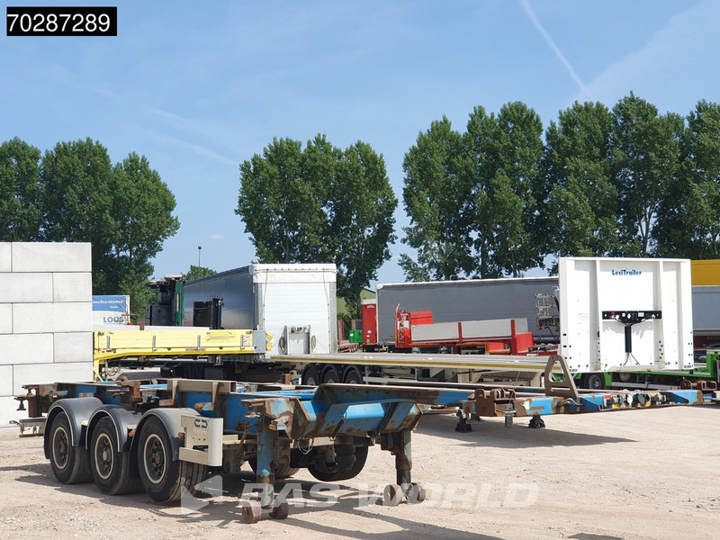 Van Hool 3B0068 3 axles Liftachse - Semiremorcă transport containere/ Swap body: Foto 3 Van Hool 3B0068 3 axles Liftachse - Semiremorcă transport containere/ Swap body: Foto 3