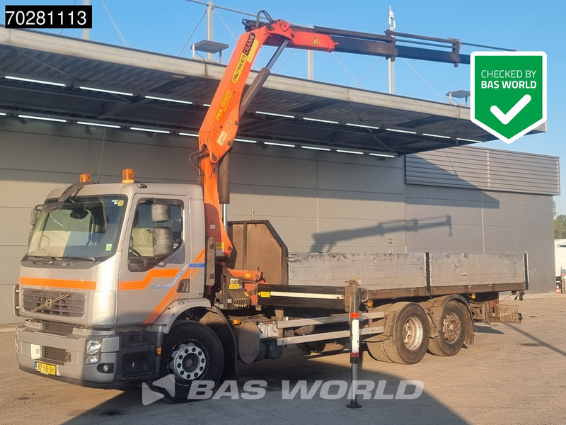 Volvo FE 280 6X2 NL-Truck Palfinger PK15500 Kran CraneManual Liftachse Euro 4 - Camion platformă, Camion cu macara: Foto 1 Volvo FE 280 6X2 NL-Truck Palfinger PK15500 Kran CraneManual Liftachse Euro 4 - Camion platformă, Camion cu macara: Foto 1