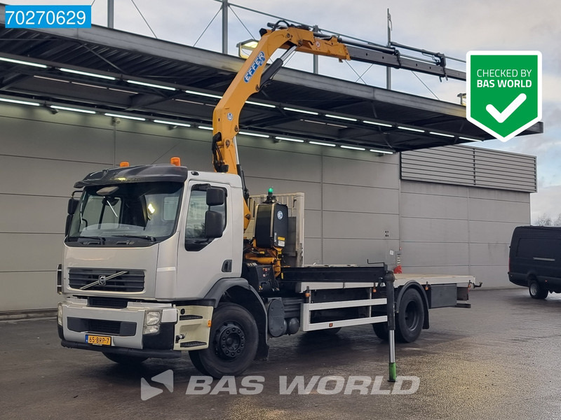 Volvo FE 320 4X2 NL-Truck Manual Effer 145 3S Crane Remote Euro 4 - Camion platformă, Camion cu macara: Foto 1 Volvo FE 320 4X2 NL-Truck Manual Effer 145 3S Crane Remote Euro 4 - Camion platformă, Camion cu macara: Foto 1
