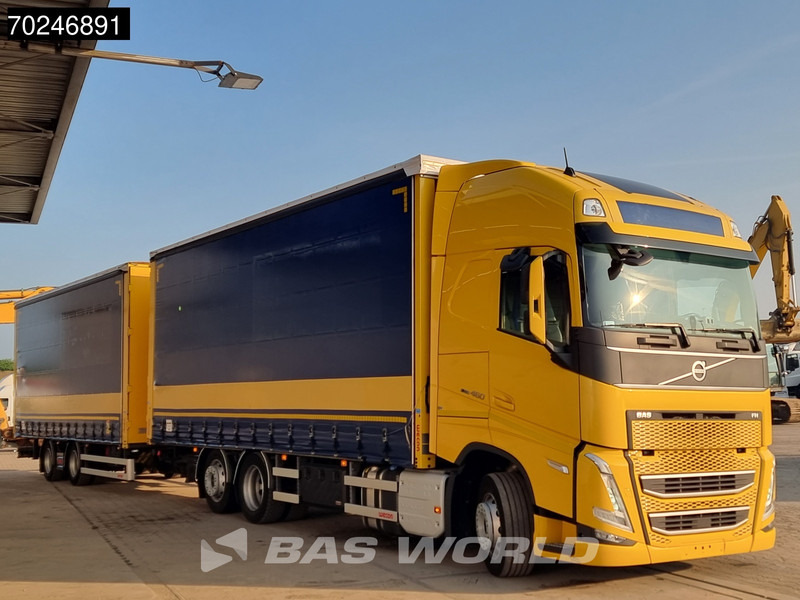 Volvo FH 460 6X2 LNG combi ACC Navi Standklima Liftachse LED EURO 6 - Camion cu prelată: Foto 5 Volvo FH 460 6X2 LNG combi ACC Navi Standklima Liftachse LED EURO 6 - Camion cu prelată: Foto 5