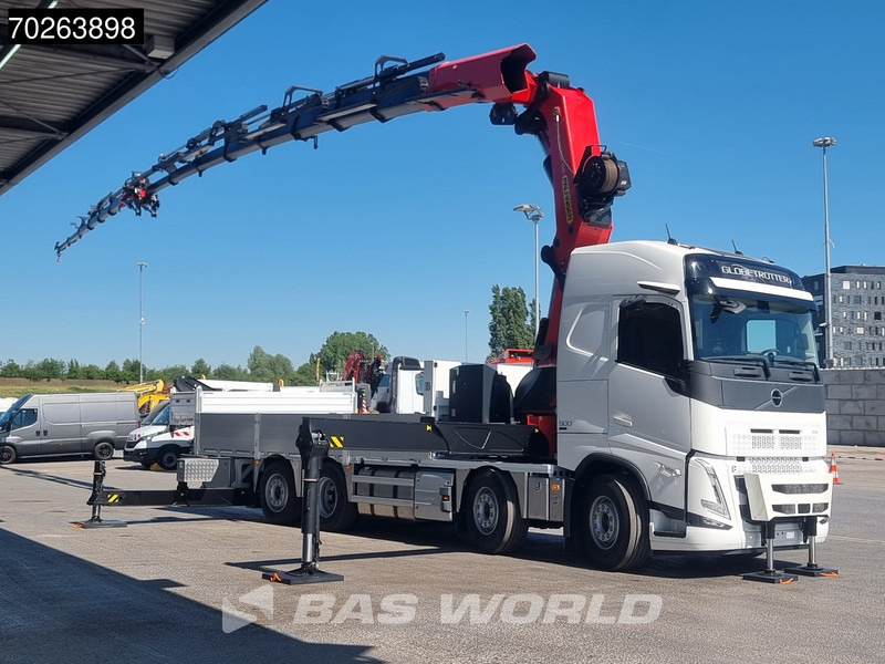 Volvo FH 500 8X2 Palfinger PK92002 SH JIB Kran Lift-Lenkachse Navi Euro 6 - Camion platformă, Camion cu macara: Foto 2 Volvo FH 500 8X2 Palfinger PK92002 SH JIB Kran Lift-Lenkachse Navi Euro 6 - Camion platformă, Camion cu macara: Foto 2