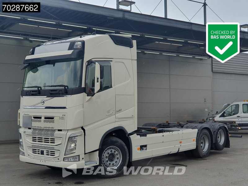 Volvo FH 500 FH 6X2 BDF Liftaxle Automatic Xenon Navi ACC Euro 6 - Camion transport containere/ Swap body: Foto 1 Volvo FH 500 FH 6X2 BDF Liftaxle Automatic Xenon Navi ACC Euro 6 - Camion transport containere/ Swap body: Foto 1