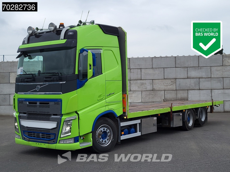 Volvo FH 540 FH 6X2 BigAxle Liftachse VEB+ Xenon Euro 6 - Camion platformă: Foto 1 Volvo FH 540 FH 6X2 BigAxle Liftachse VEB+ Xenon Euro 6 - Camion platformă: Foto 1