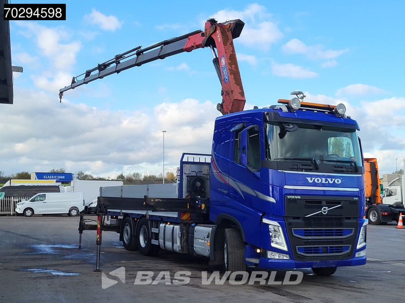 Volvo FH 540 FH 6X2 HMF 3220-K7 Crane Kran Lift-Axle Big-Axle Xenon Automatic Euro 6 - Camion platformă, Camion cu macara: Foto 3 Volvo FH 540 FH 6X2 HMF 3220-K7 Crane Kran Lift-Axle Big-Axle Xenon Automatic Euro 6 - Camion platformă, Camion cu macara: Foto 3