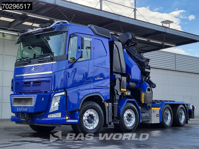Volvo FH 540 FH 8X4 Palfinger PK165.002 TEC G Fly-Jib Winch Big-Axle VEB+ Euro 6 - Camion platformă, Camion cu macara: Foto 5 Volvo FH 540 FH 8X4 Palfinger PK165.002 TEC G Fly-Jib Winch Big-Axle VEB+ Euro 6 - Camion platformă, Camion cu macara: Foto 5