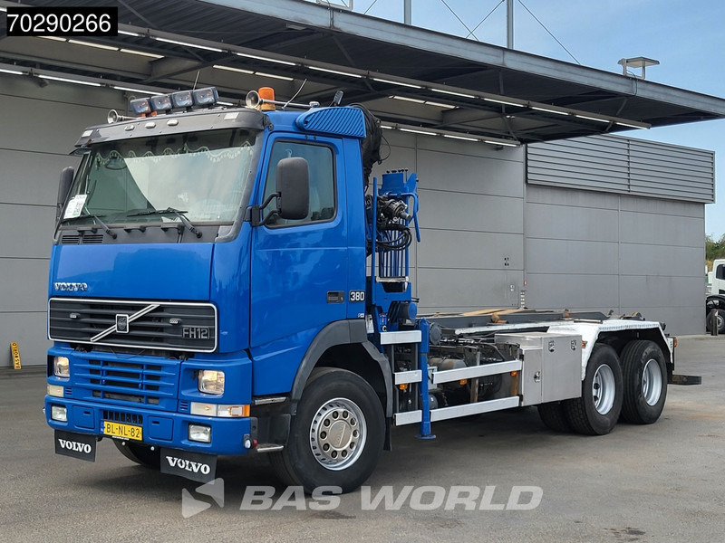 Camion cu cârlig, Camion cu macara Volvo FH12 380 6X2 NL-Truck HMF 1463K2 Crane Steelsuspension Lift-Axle Manual Euro 3: Foto 8