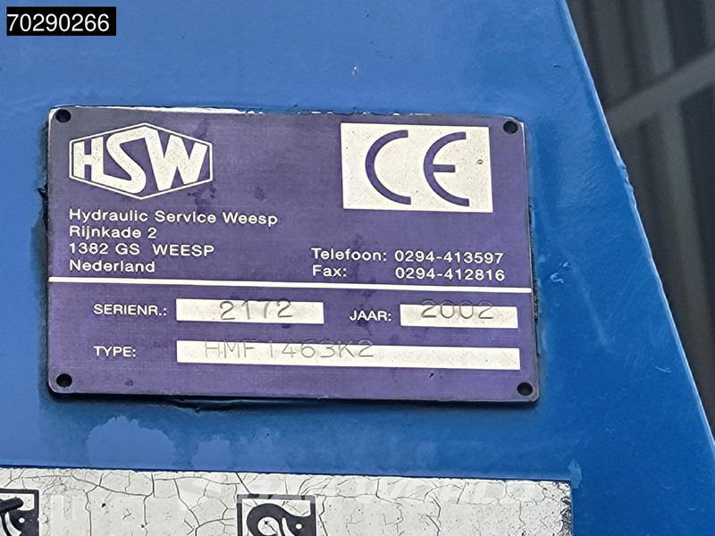 Camion cu cârlig, Camion cu macara Volvo FH12 380 6X2 NL-Truck HMF 1463K2 Crane Steelsuspension Lift-Axle Manual Euro 3: Foto 16